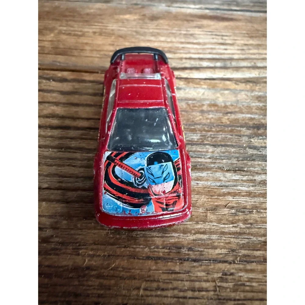 Y2K 2001 Hot Wheels Lotus Esprit Diecast Car Red Shinobi Ninja 1 64 Scale HTF